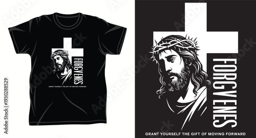 Jesus Graphic vector art t-shirt design print