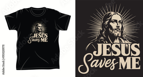Jesus Graphic vector art t-shirt design print