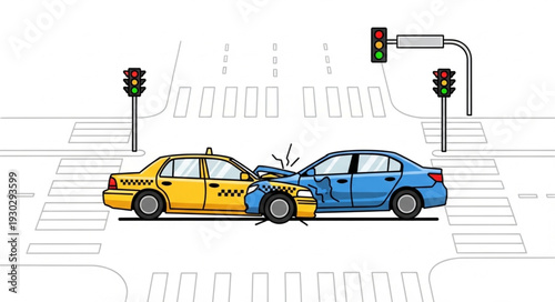 Car Crash Accident Collision Damage.