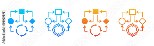 Workflow Update icon sheet multiple style collection