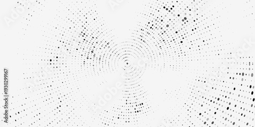 Abstract halftone pattern dot background texture. Liquid effect overlay grunge dots distress linear vector.