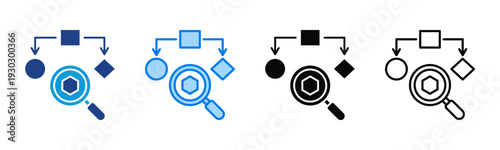 Workflow Tracking icon sheet multiple style collection