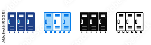 Locker Room icon sheet multiple style collection