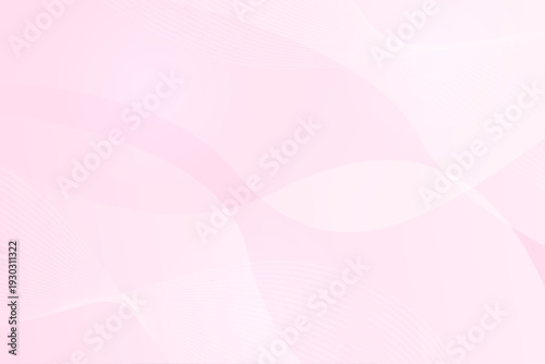 ピンクグラデーションと流線が重なるエレガントな抽象背景デザイン