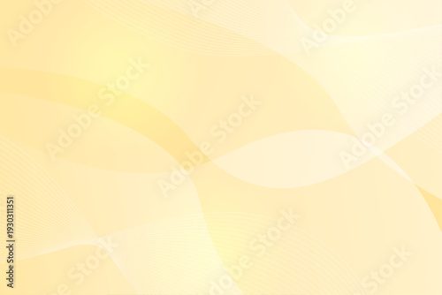 オレンジグラデーションと流線が重なるエレガントな抽象背景デザイン