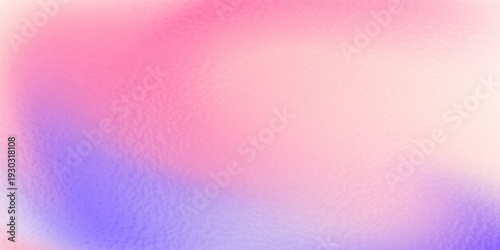 Hologram gradient background. Pink, purple glitter iridescent glass effect. Holographic color. Vector illustration