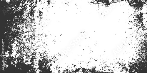 Grunge Texture Frame: A rough, textured grunge frame, a raw and weathered aesthetic. A versatile design element to create an edgy, distressed look.