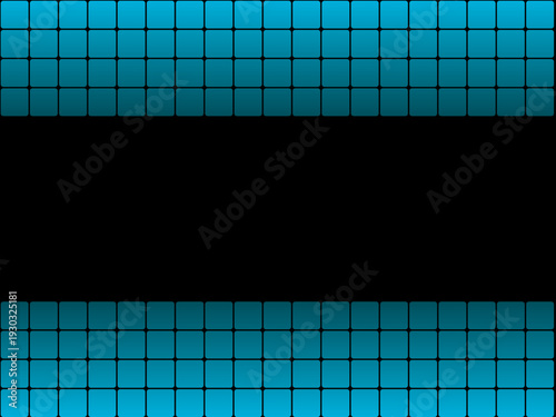 abstract background with blue squares. Vector illustration mosaic with copy space at middle.