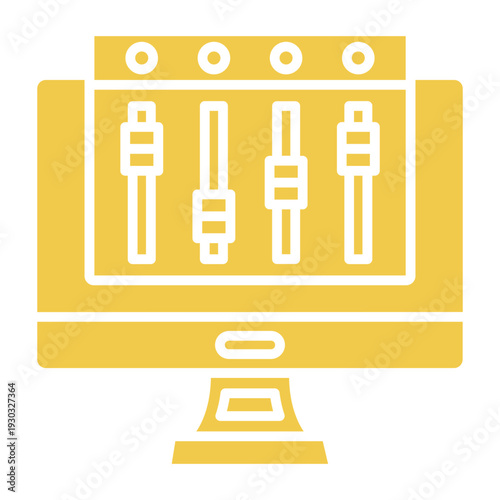 Desktop computer Icon