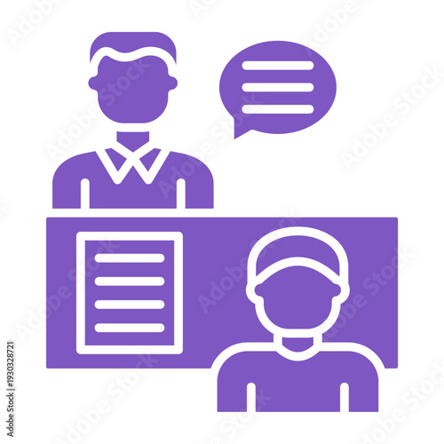Job interview Icon
