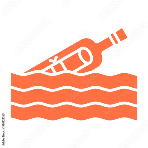 Message in a bottle Icon