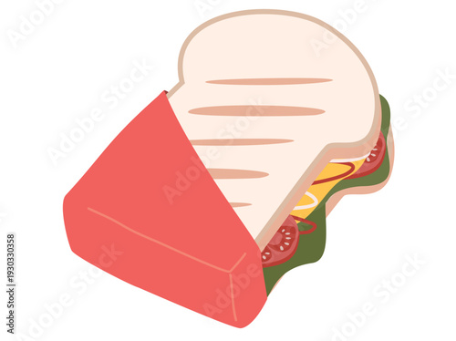 Street Food Sandwich