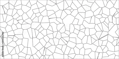 Quartz natural fragment Cement kitchen decor White Camouflage Seamless Broken Glass. Broken quartz crystalized polygonal diamond shape vintage vector background. White color Broken Stained-Glass Backg