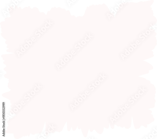 Torn white note, notebook blank paper piece. Ripped edges, paper texture. Border, frame.