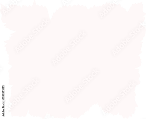 Torn white note, notebook blank paper piece. Ripped edges, paper texture. Border, frame.