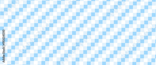 Seamless blue and white geometric pattern, small vertical stripes alternating with solid light blue blocks. Eps10 vector