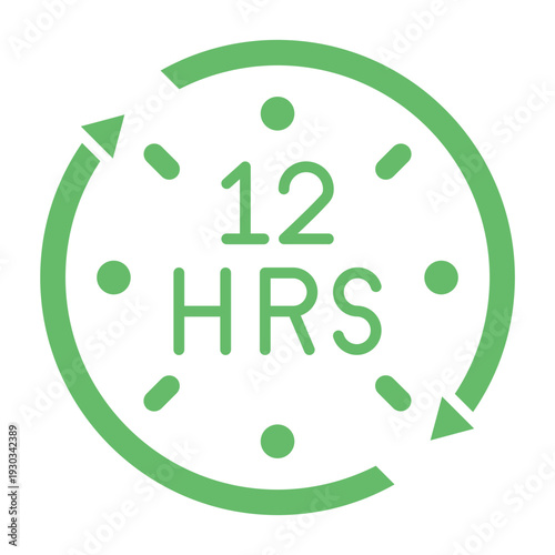12 hours Icon