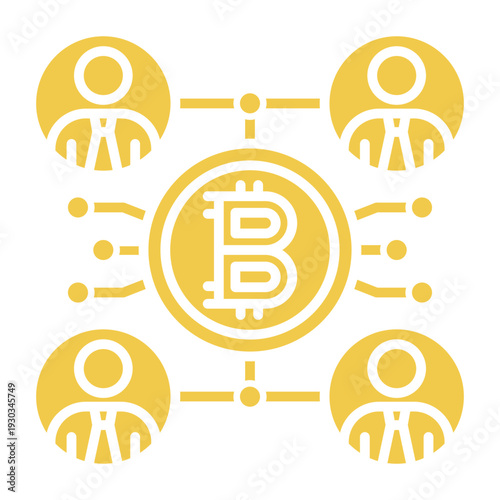 Bitcoin network Icon