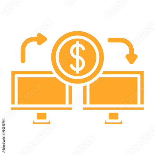 Online transfer Icon