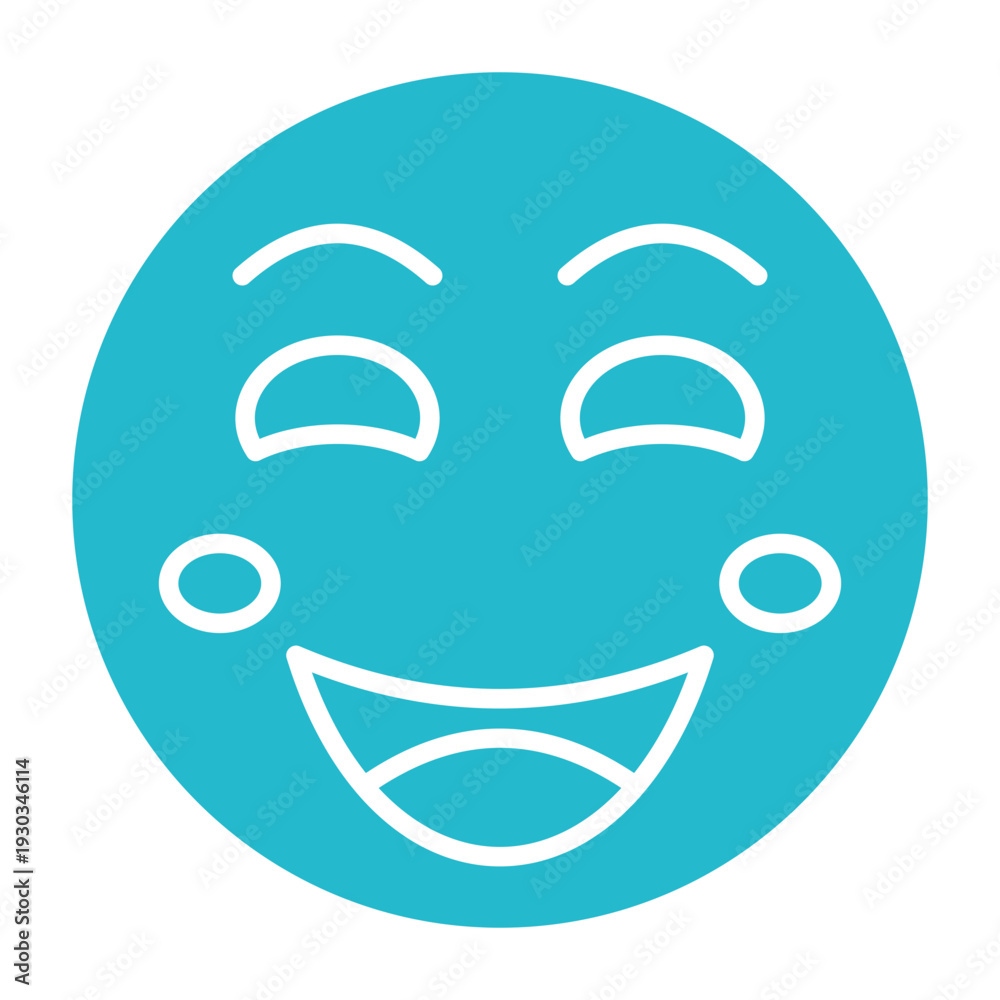 Obraz premium Happy Icon