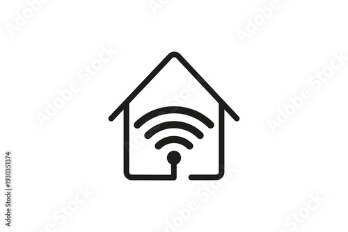Smart Home WiFi Icon