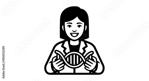 Woman holding a waffle with thumbs up.