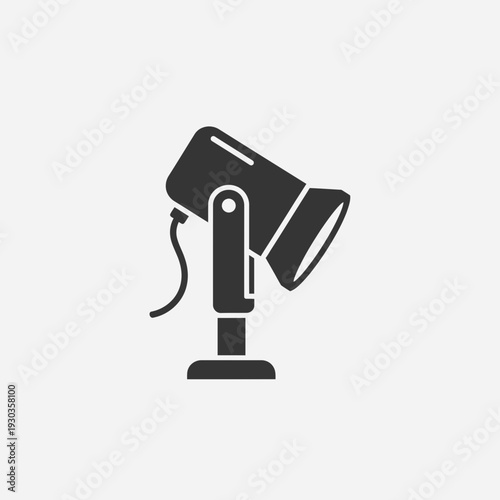 CCTV Security Camera Icon – Surveillance System Vector Illustration