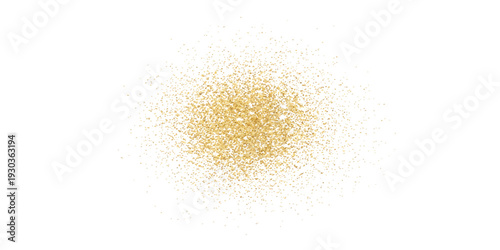 An abstract vector background illustration featuring a brown powder heap isolated on a white background, suggesting a pile of raw coffee ingredient or natural spice