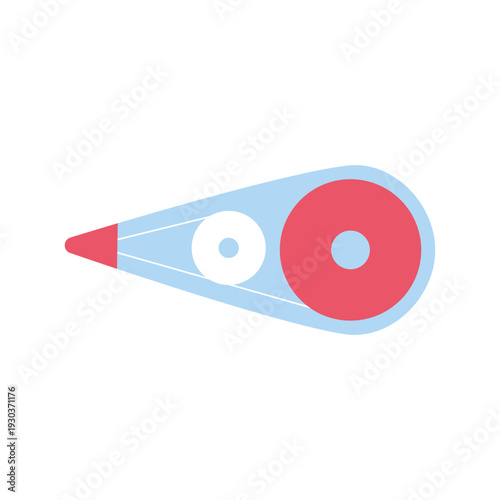 修正テープのシンプルなイラスト