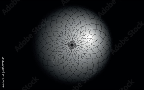 Realistic 3D Earth Globe Vector Illustration – Blue Space Planet with Glowing Light, Science Technology Theme, Modern Circle Shape Design