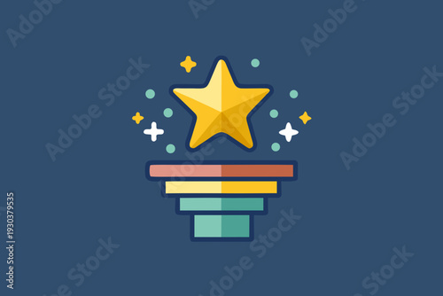 star passing through data filter layers