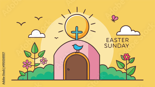 A vibrant and intricate puzzle piece forming a lush green leafy pattern. Vector