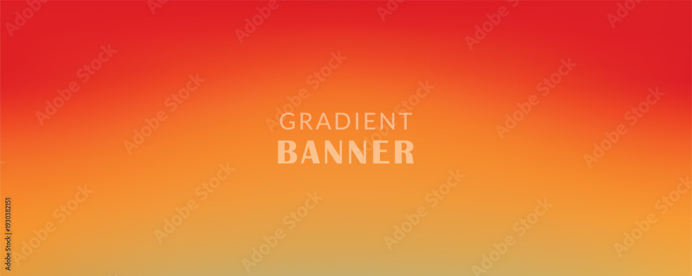 Fototapeta premium Abstract Red Orange Gradient Background