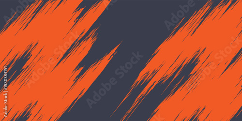 Minimal Abstract Orange Grunge Scratch Background Template