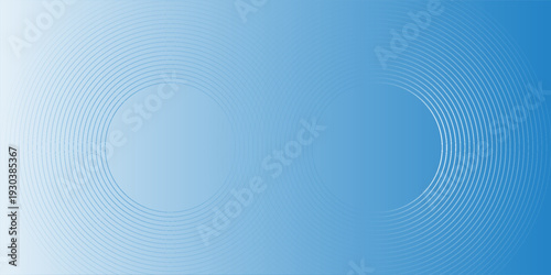 Abstract white wavy glowing lines on a blue background. Futuristic digital high-technology pattern. Health Care concept. Vector illustration