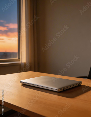 tablet computer on table