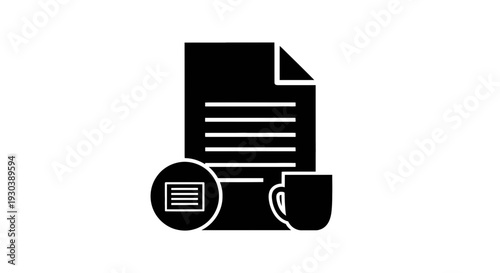 A black plastic bucket with a sturdy handle for carrying liquids or materials