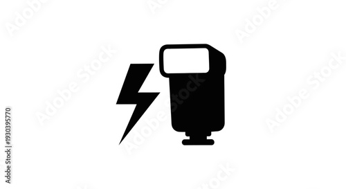 Electric Coffee Machine with Lightning Bolt Symbol.