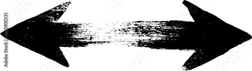 Graffiti arrow burst in stencil style for urban street art design