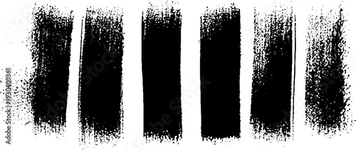 High contrast graffiti spray can stencil style abstract art design