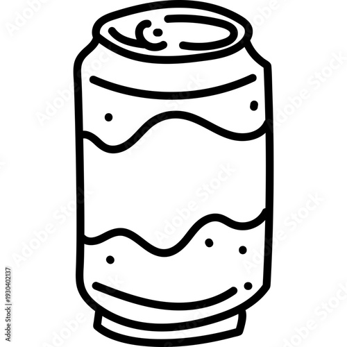 Doodle Soda Can Icon