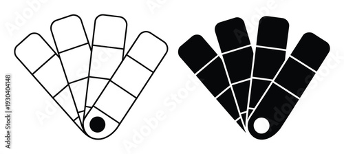 Hand Sign Language Vector Illustration