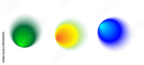 Gradien abstrak dengan bentuk bulat, neon, biru, dan ikon. Bentuk mengalir dan gumpalan digital, ringan dan dinamis.eps10