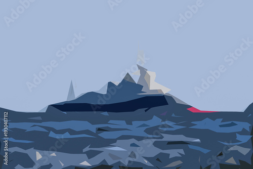 
MARITIME TRANSPORT - The ship is sailing along the seaway
