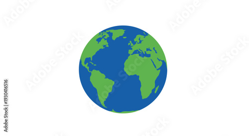 Globe Earth Planet World Map.