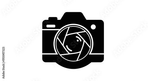 Camera Lens And Body Closeup.