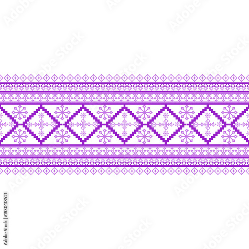 vector illustration of a seamless pattern Detailed for Textile Print Design Native American tribal fabric, Azect,Batik,rung,drawn,cross,Ukrainian