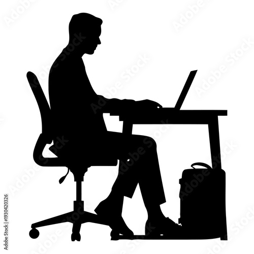 Simple black musical note icon silhouette