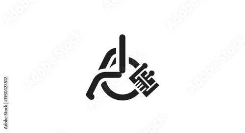 Hand giving peace sign gesture symbol.