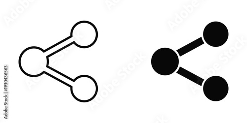 Share Icon Network Connection Vector Data Sharing Graphic